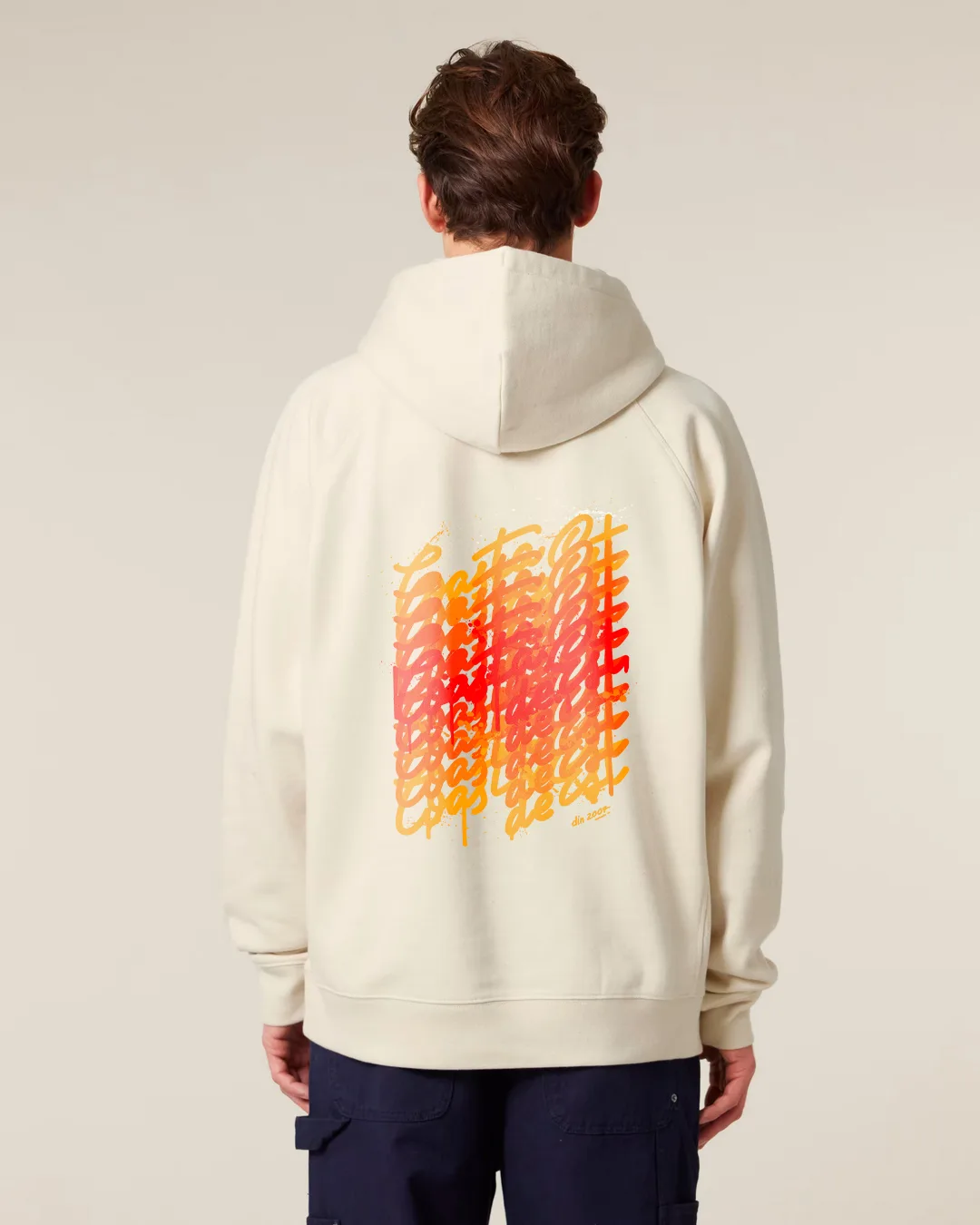 Hoodie Cream Splash - Coasta de Est #11