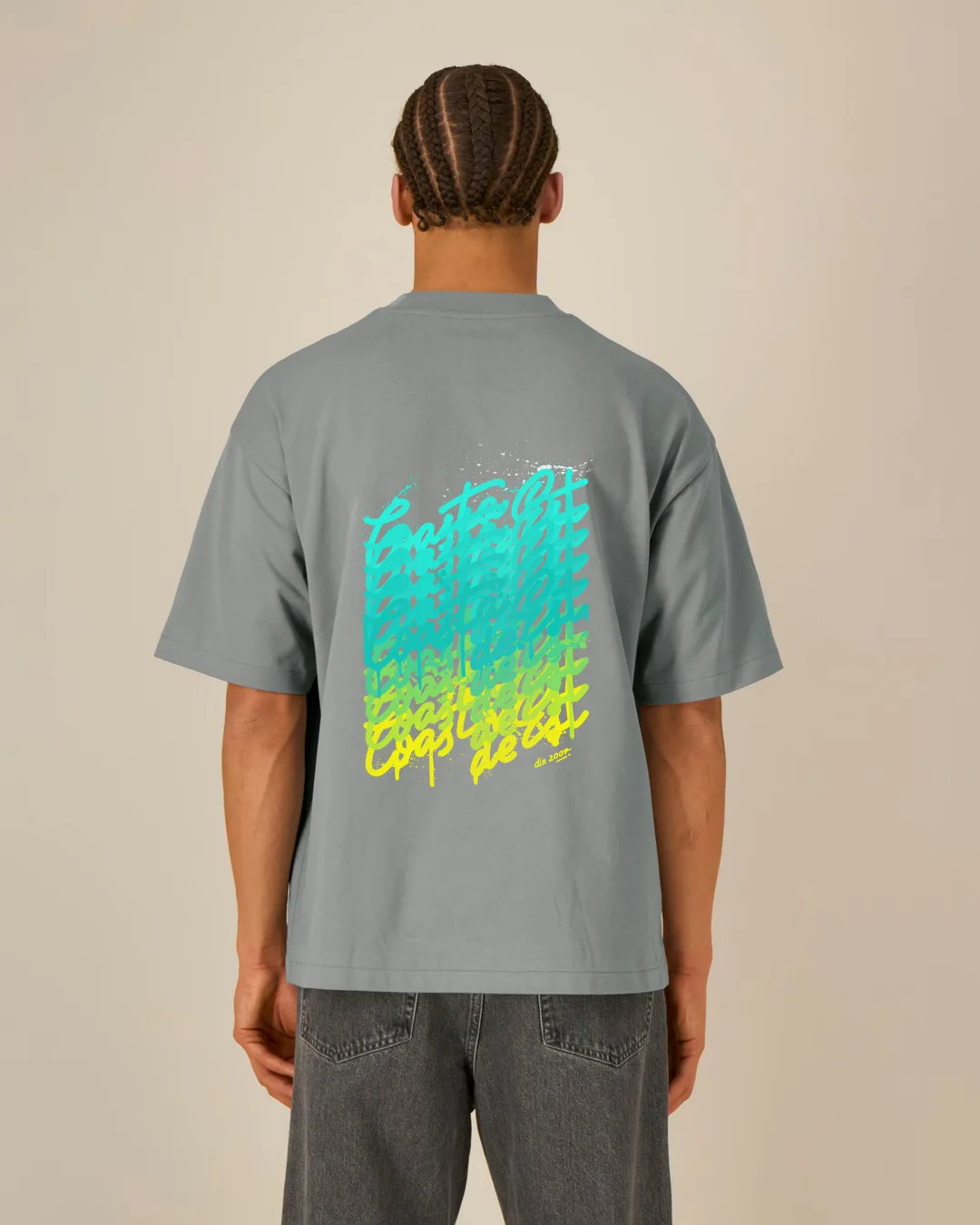 Tricou Gray Splash - Coasta de Est #04